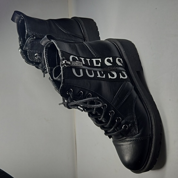 GUESS LOGO Combat Boot Size 6.5M - Picture 8 of 8